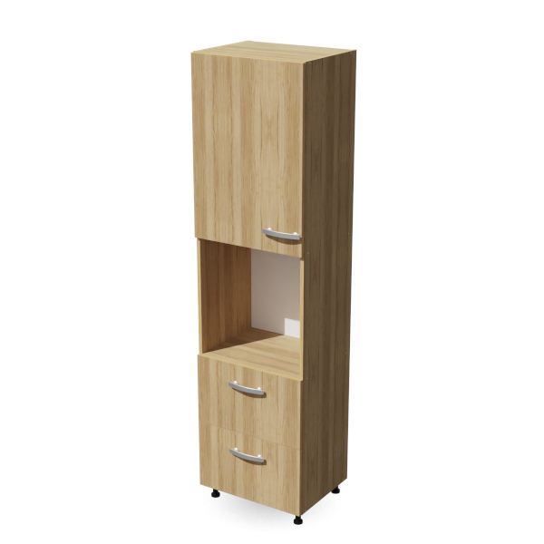 Słupek z 2 szufladami i miejscem na piekarnik