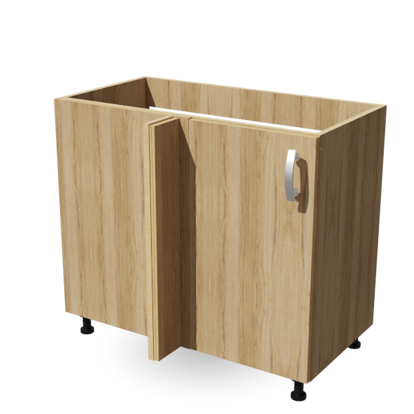 Szafka narożna równoległa zlewozmywakowa - 1d