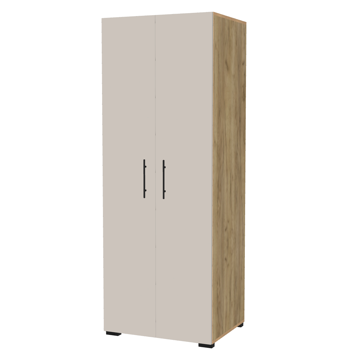 Szafa dwudrzwiowa z półkami