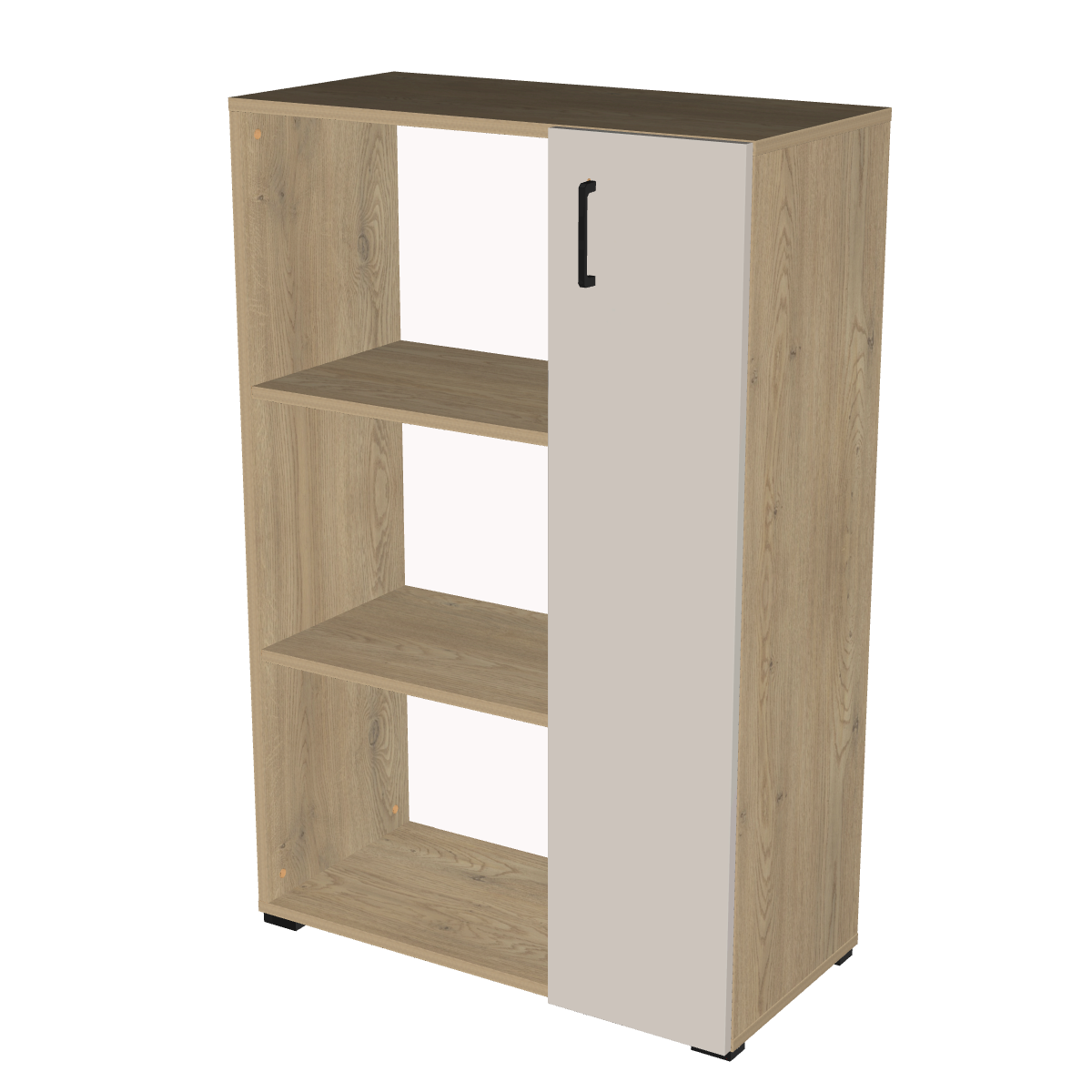 Regał z drzwiami Zibal